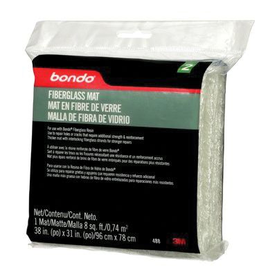 Bondo™ 499 Fiberglass Cloth, 8 sq-ft, White